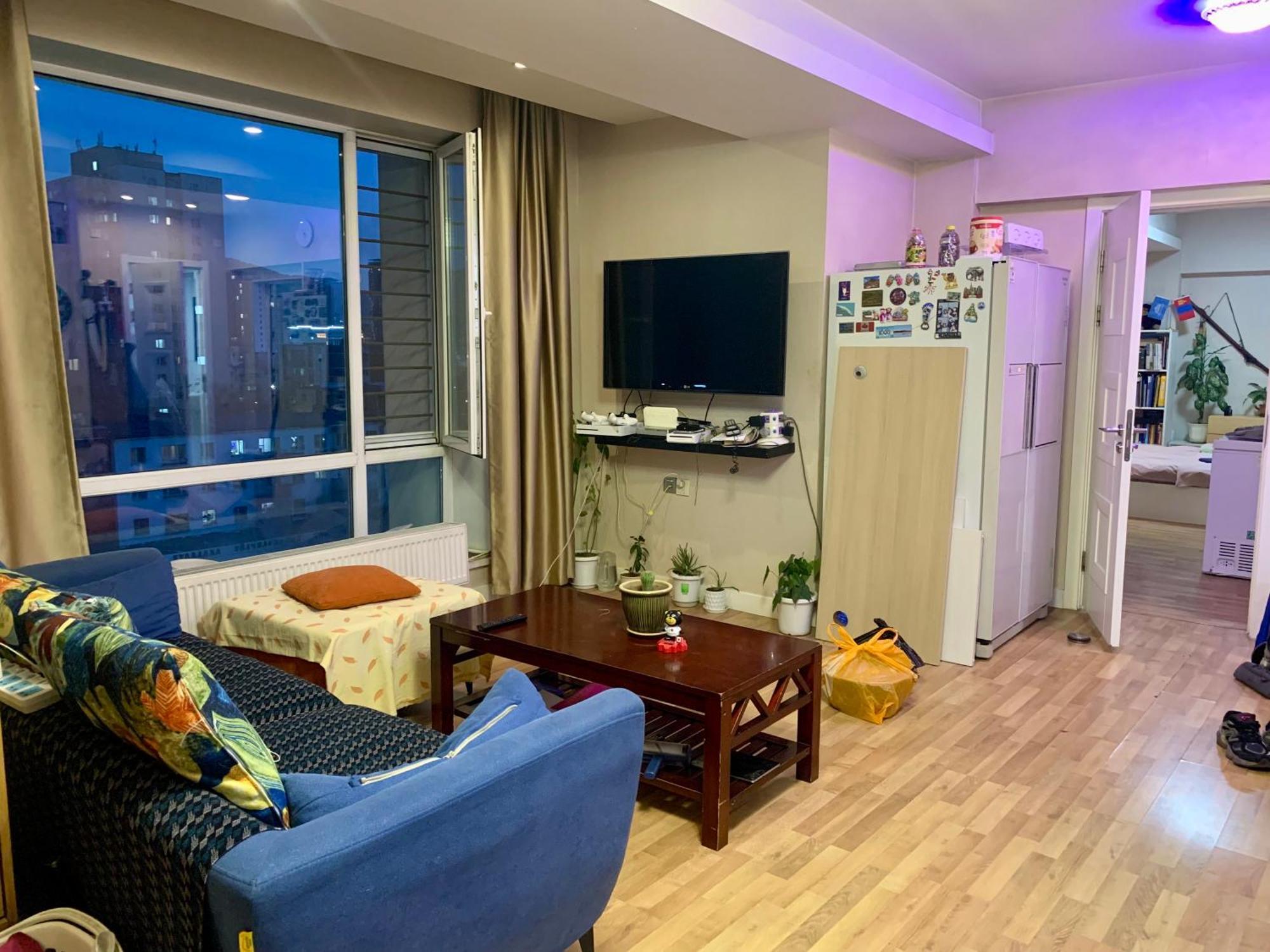 City Center Double Bedroom With Private Bathroom, Shared Kitchen Ulaanbaatar Exterior photo